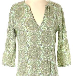 J CREW Paisley Flowy Tunic